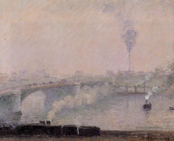 rouen Nebeleffekt 1898 Camille Pissarro Ölgemälde